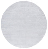 Safavieh Whisper 6'-7" x 6'-7" Rug in Grey / Ivory