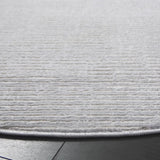 Safavieh Whisper 6'-7" x 6'-7" Rug in Grey / Ivory