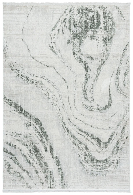 Safavieh Whisper 4'-0" x 6'-0" Rug in Green / Ivory