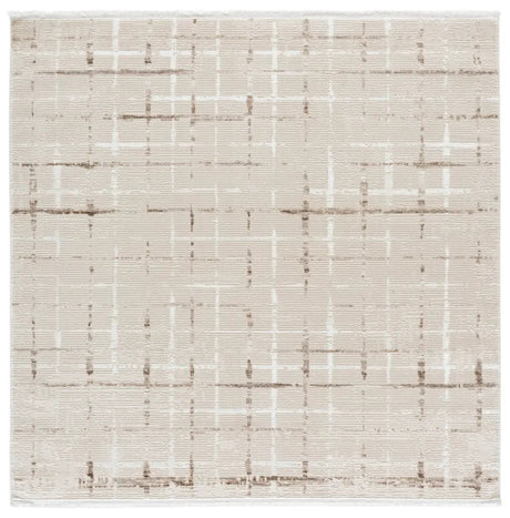 Safavieh Whisper 6'-7" x 6'-7" Rug in Ivory / Beige