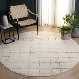 Safavieh Whisper 6'-7" x 6'-7" Rug in Ivory / Beige