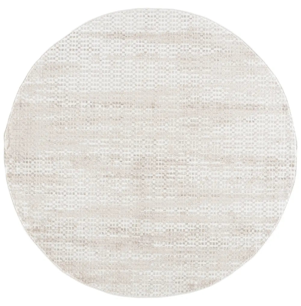 Safavieh Whisper 6'-7" x 6'-7" Rug in Ivory / White