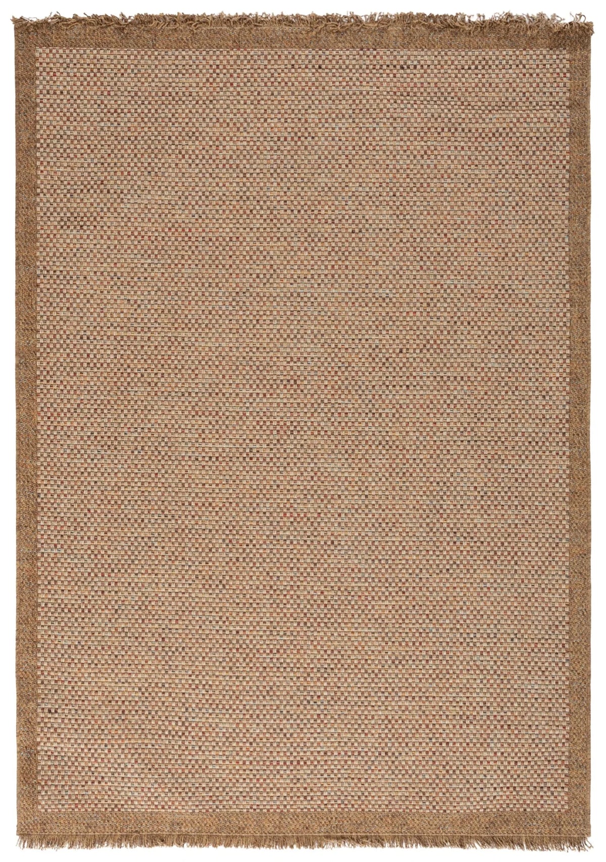 Safavieh Wicker 4'-0" x 6'-0" Rug in Natural / Brown