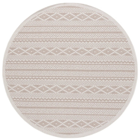 Safavieh Wicker 6'-7" x 6'-7" Rug in Ivory / Beige