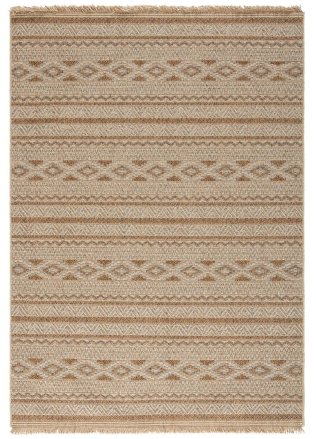 Safavieh Wicker 4'-0" x 6'-0" Rug in Grey / Brown