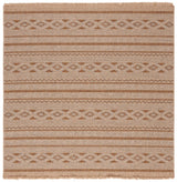 Safavieh Wicker 6'-7" x 6'-7" Rug in Grey / Brown