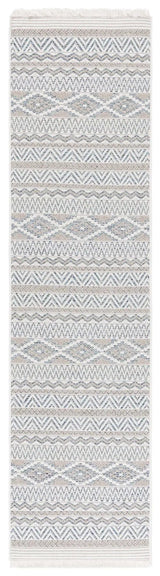 Safavieh Wicker 2'-2" x 8'-0" Rug in Aqua / Beige