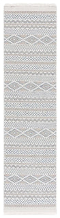 Safavieh Wicker 2'-2" x 8'-0" Rug in Aqua / Beige