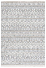 Safavieh Wicker 4'-0" x 6'-0" Rug in Aqua / Beige