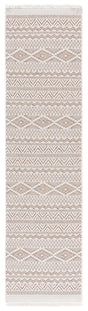Safavieh Wicker 2'-2" x 8'-0" Rug in Orange / Beige
