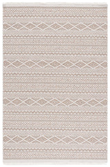 Safavieh Wicker 4'-0" x 6'-0" Rug in Orange / Beige