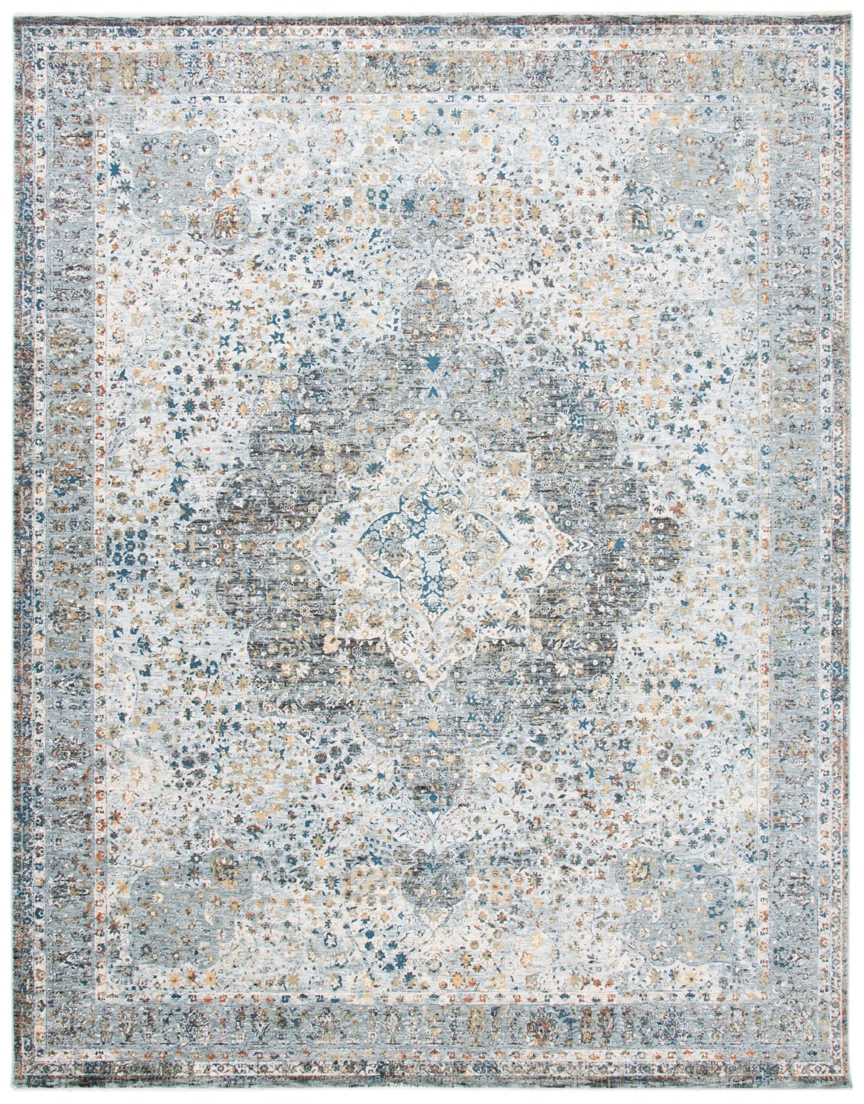 Safavieh Winston Wnt198A Beige/Grey Rug.