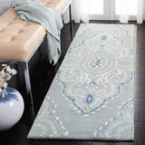 Safavieh Wyndham 2'-3" x 11'-0" Rug in Blue / Ivory