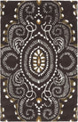 Safavieh Wyndham 2'-6" x 4'-0" Rug in Brown / Ivory