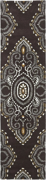 Safavieh Wyndham 2'-3" x 9'-0" Rug in Brown / Ivory