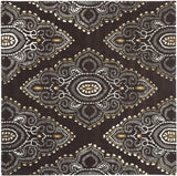 Safavieh Wyndham 7'-0" x 7'-0" Rug in Brown / Ivory