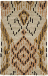 Safavieh Wyndham 2'-6" x 4'-0" Rug in Brown / Ivory
