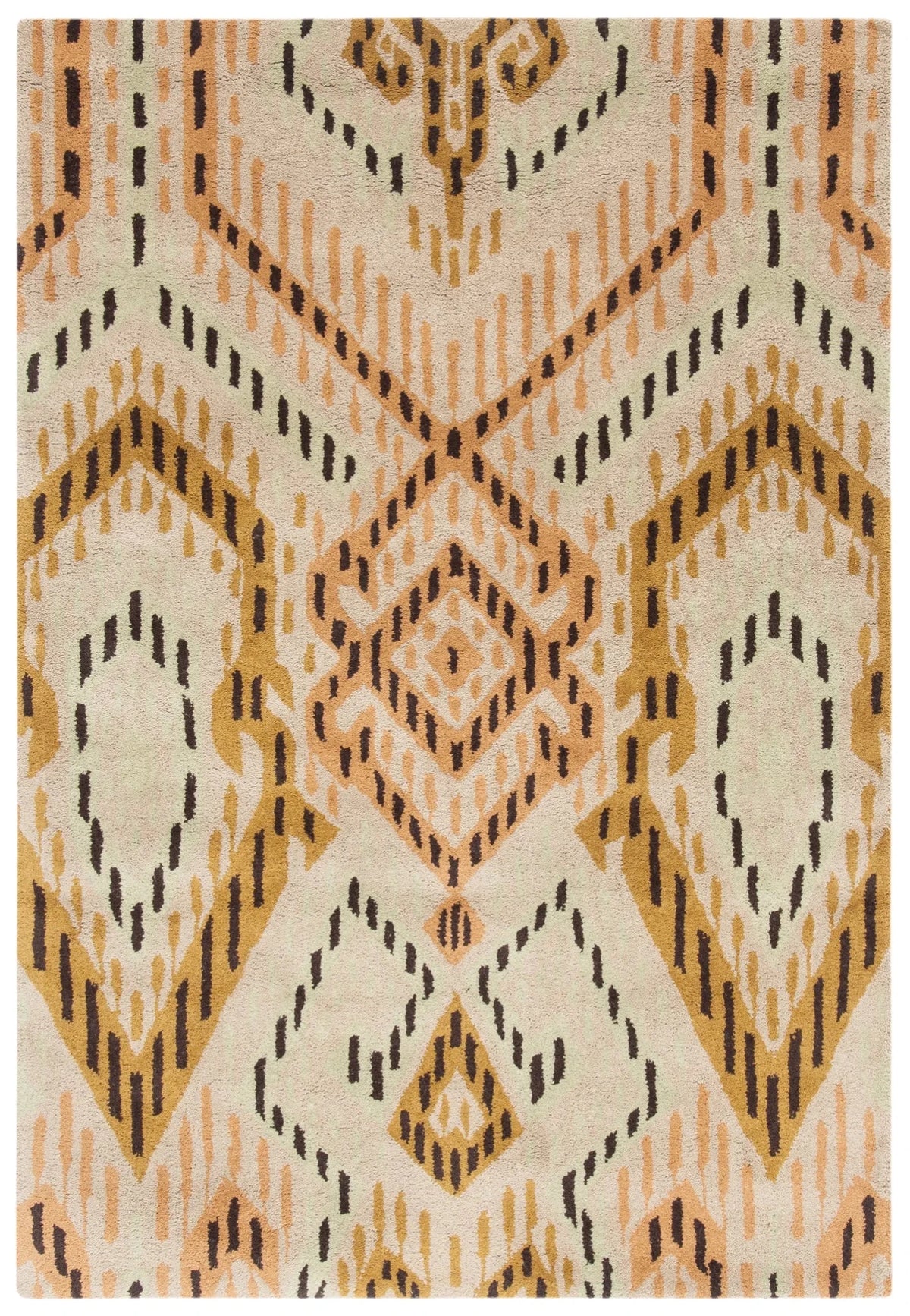 Safavieh Wyndham 4'-0" x 6'-0" Rug in Brown / Ivory