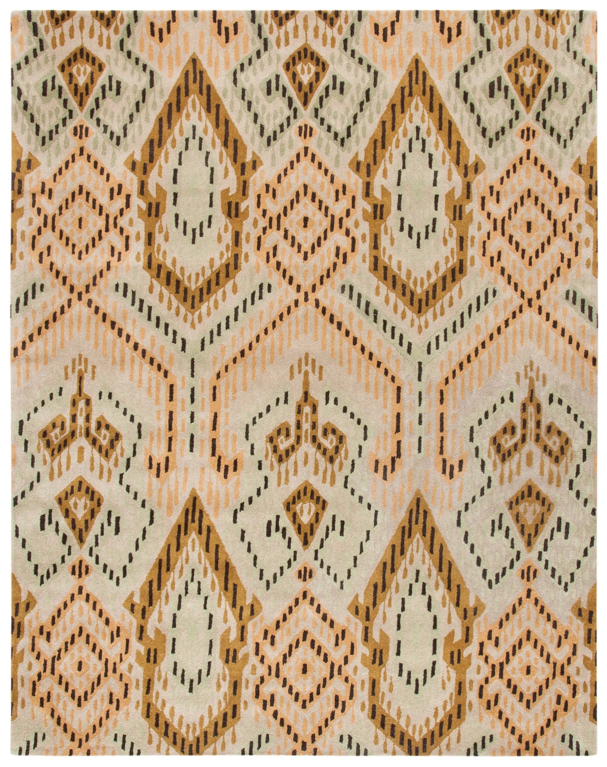 Safavieh Wyndham 8'-0" x 10'-0" Rug in Brown / Ivory