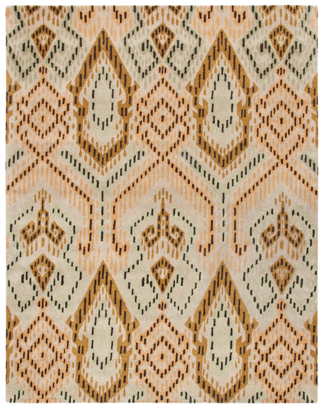 Safavieh Wyndham 8'-0" x 10'-0" Rug in Brown / Ivory