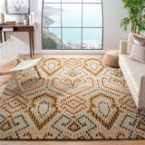 Safavieh Wyndham 8'-0" x 10'-0" Rug in Brown / Ivory