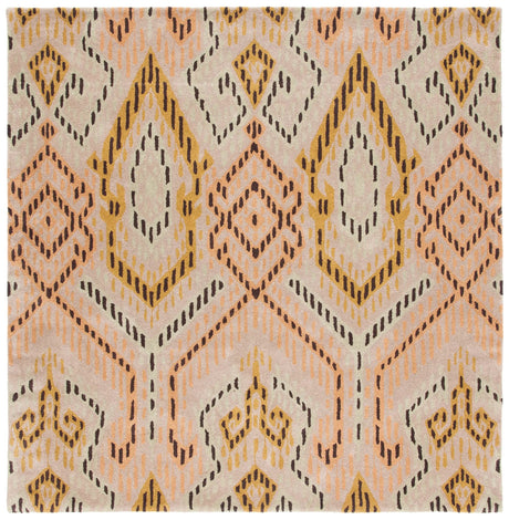 Safavieh Wyndham 7'-0" x 7'-0" Rug in Brown / Ivory