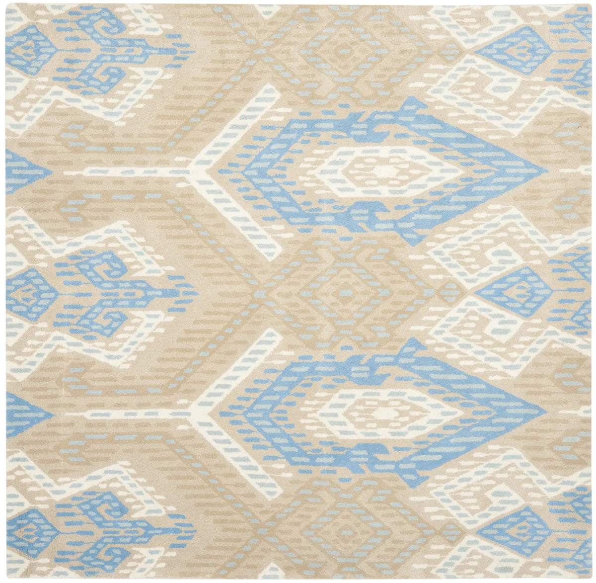Safavieh Wyndham 7'-0" x 7'-0" Rug in Blue / Ivory