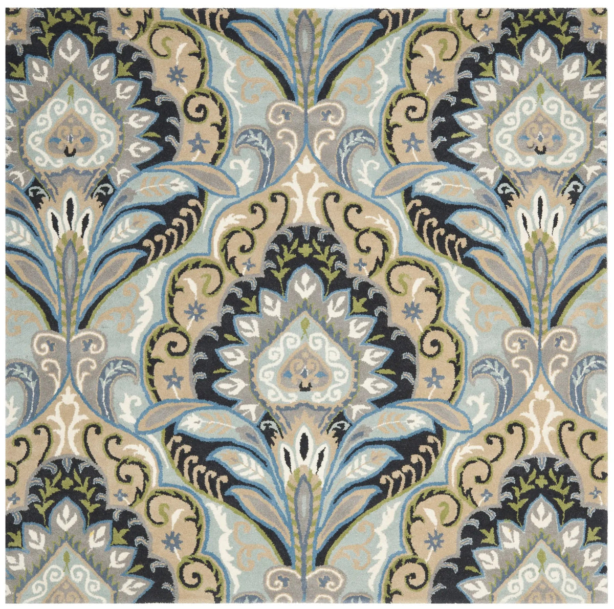 Safavieh Wyndham 7'-0" x 7'-0" Rug in Blue / Multi