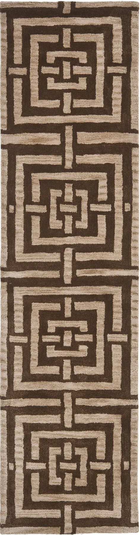 Safavieh Wyndham 2'-3" x 9'-0" Rug in Brown