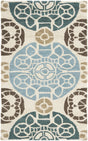 Safavieh Wyndham 2'-0" x 3'-0" Rug in Beige / Blue