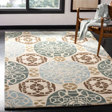 Safavieh Wyndham 4'-0" x 6'-0" Rug in Beige / Blue