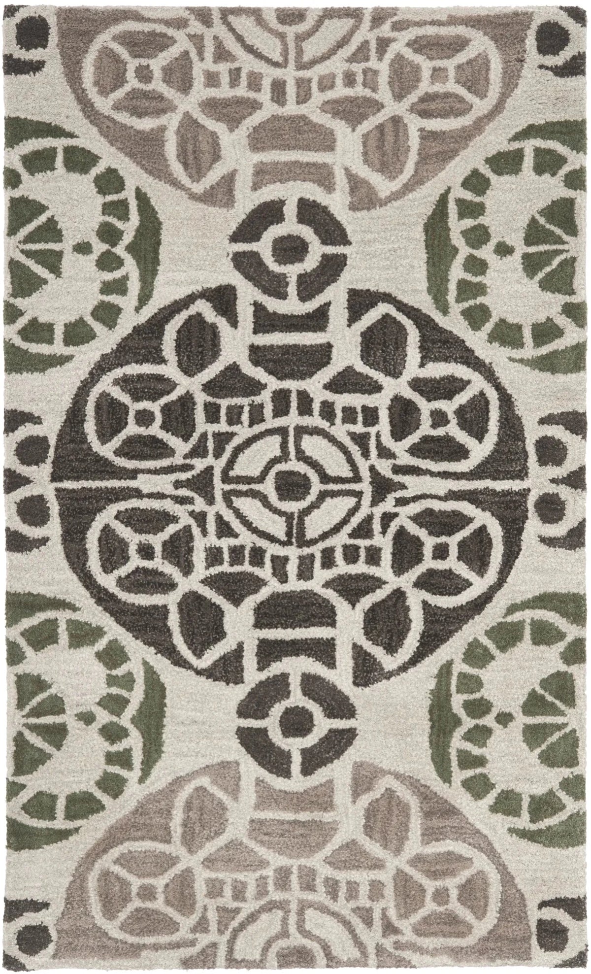 Safavieh Wyndham 2'-6" x 4'-0" Rug in Ivory / Brown