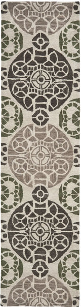 Safavieh Wyndham 2'-3" x 9'-0" Rug in Ivory / Brown