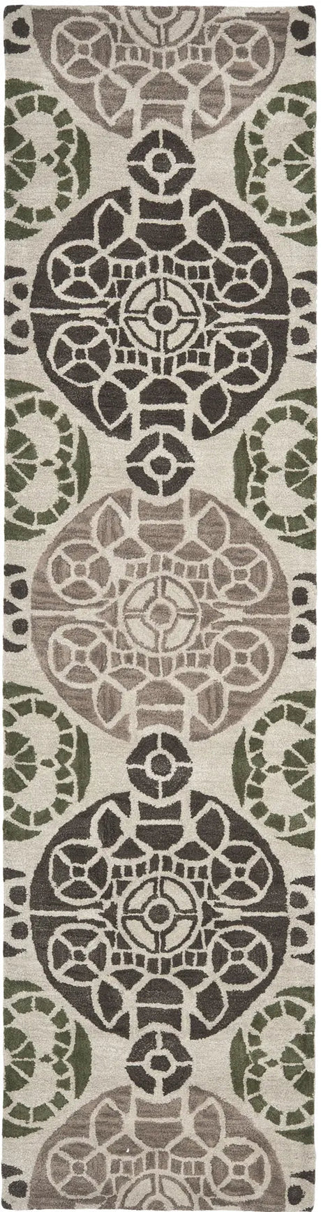 Safavieh Wyndham 2'-3" x 9'-0" Rug in Ivory / Brown