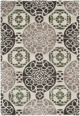 Safavieh Wyndham 4'-0" x 6'-0" Rug in Ivory / Brown