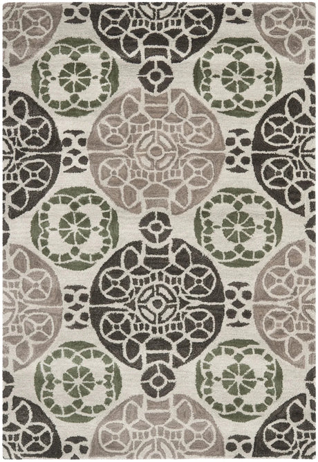 Safavieh Wyndham 4'-0" x 6'-0" Rug in Ivory / Brown