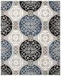 Safavieh Wyndham 10'-0" x 14'-0" Rug in Grey / Black