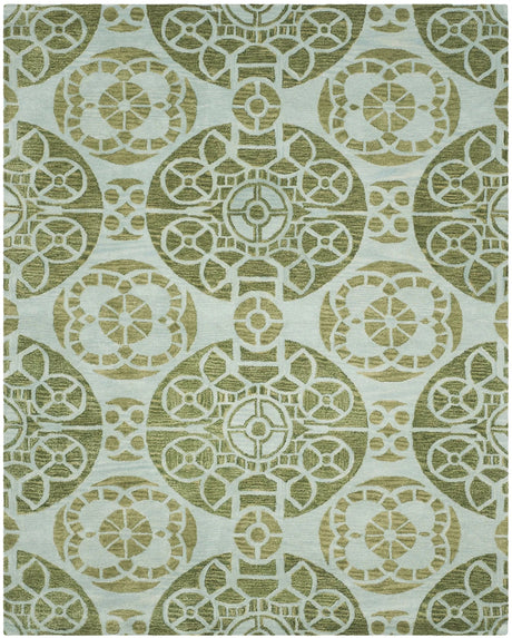 Safavieh Wyndham 10'-0" x 14'-0" Rug in Turquoise / Green