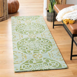 Safavieh Wyndham 2'-3" x 11'-0" Rug in Turquoise / Green