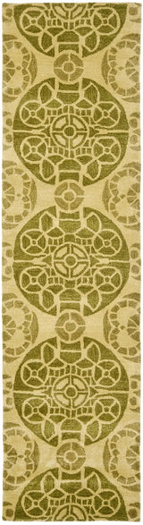 Safavieh Wyndham 2'-3" x 9'-0" Rug in Honey / Green