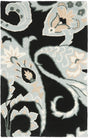Safavieh Wyndham 2'-6" x 4'-0" Rug in Black / Multi