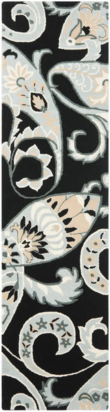 Safavieh Wyndham 2'-3" x 9'-0" Rug in Black / Multi