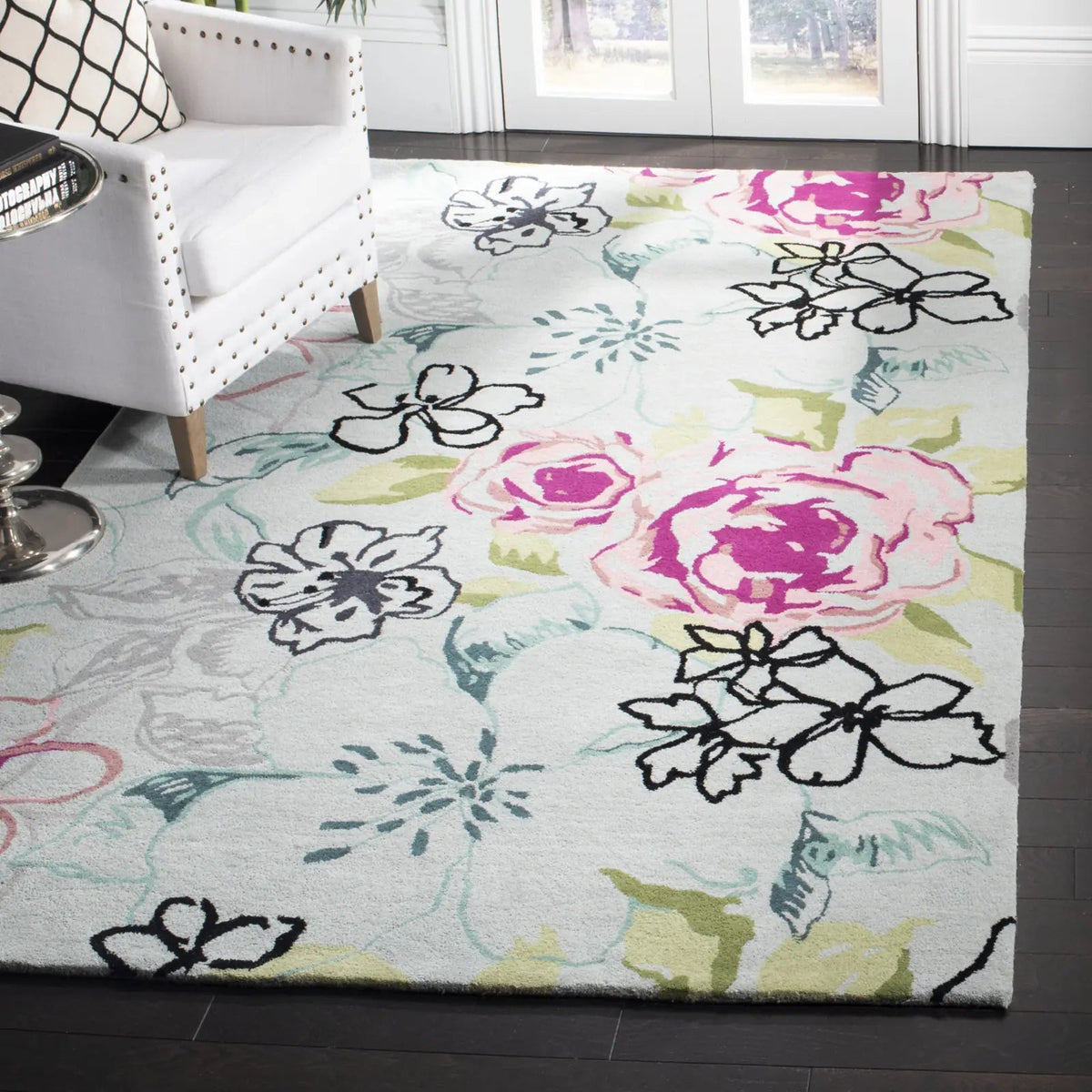 Safavieh Wyndham 5'-0" x 8'-0" Rug in Blue / Multi