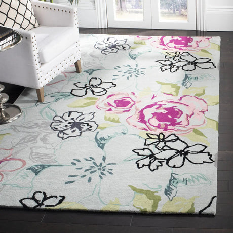 Safavieh Wyndham 5'-0" x 8'-0" Rug in Blue / Multi