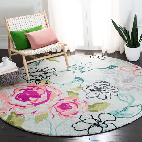 Safavieh Wyndham 7'-0" x 7'-0" Rug in Blue / Multi