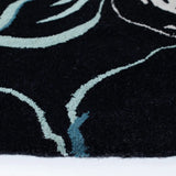 Safavieh Wyndham 7'-0" x 7'-0" Rug in Black / Multi