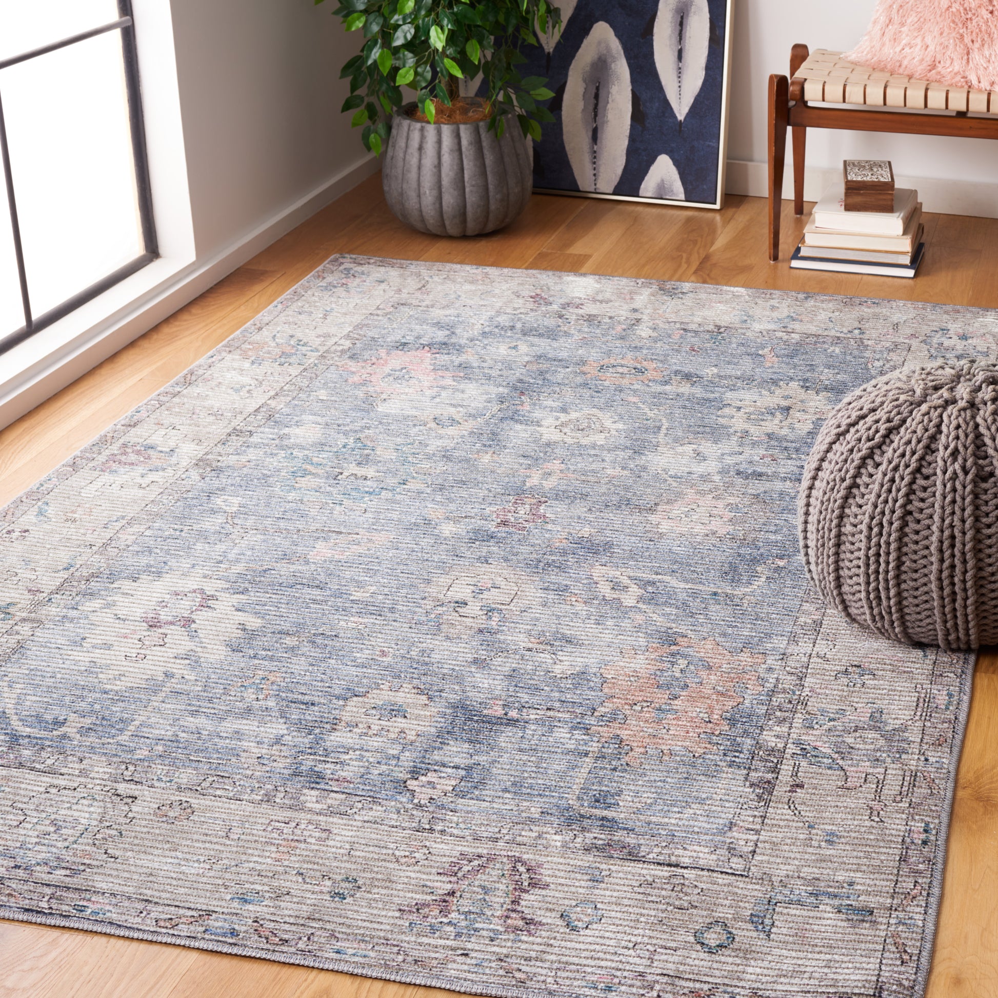 Safavieh Serapi Sep666M Blue/Beige Area Rug