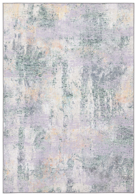 Safavieh Sequoia Seq101Y Green/Purple Rug.