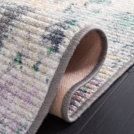 Safavieh Sequoia Seq101Y Green/Purple Rug.