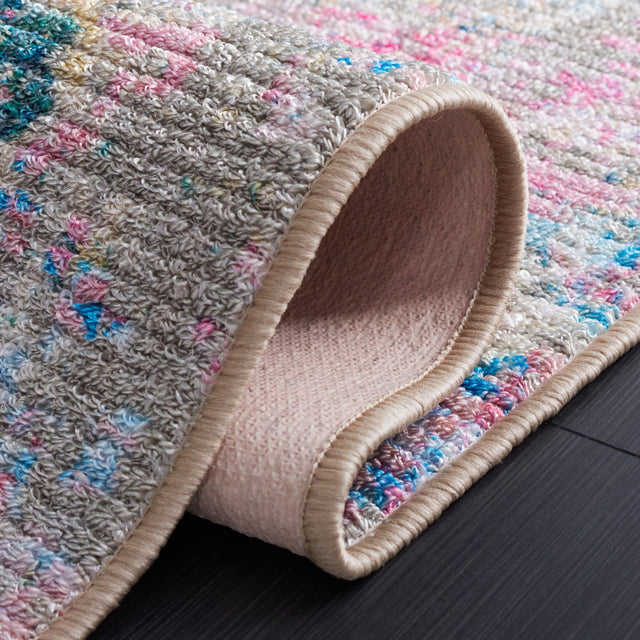 Safavieh Sequoia Seq102Y Green/Pink Rug.